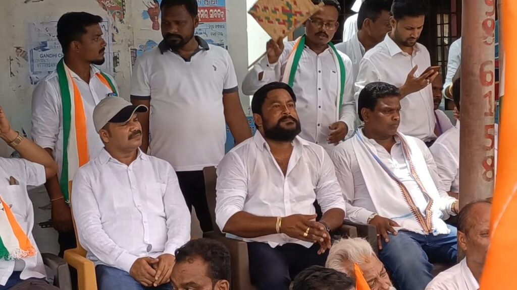 ଅଗ୍ନିପଥକୁ ବିରୋଧ କରି କଂଗ୍ରେସ ର ବିଭିନ୍ନ ସ୍ଥାନରେ ସତ୍ୟାଗ୍ରହ ।