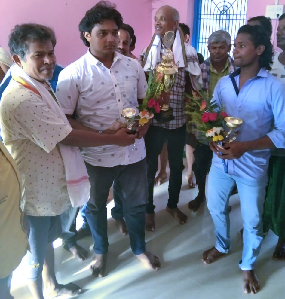 ପୋଟଲାମପୁର ଠାକୁରାଣୀ ଯାତ୍ରାରେ ବେଠୁଆରର ବିଜୟୀ ପାଣ୍ଡବ ପୁରସ୍କୃତ