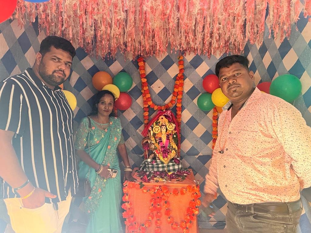 ଧରାକୋଟ ଅଞ୍ଚଳରେ ବିଶ୍ଵକର୍ମା ପୂଜା