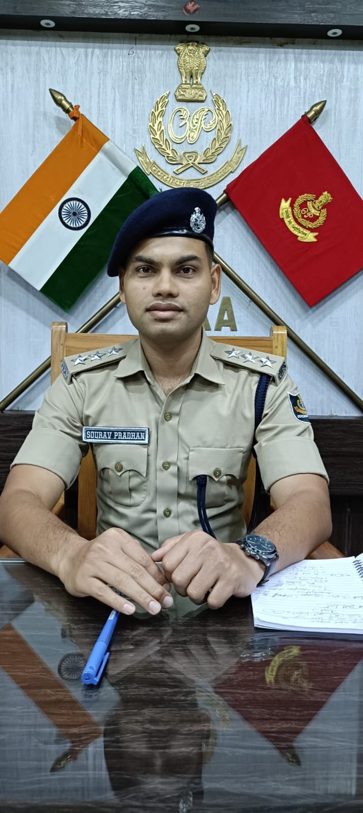 ଆସିକାରେ ନୂତନ ଏସଡିପିଓ ସୌରଭ ରଞ୍ଜନ କାର୍ଯ୍ୟରେ ଯୋଗଦାନ